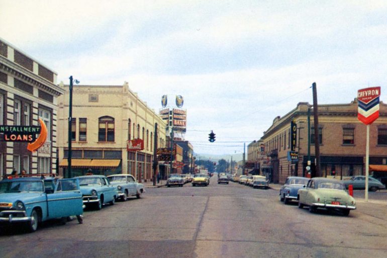 Kalispell, Montana in the 1950s.