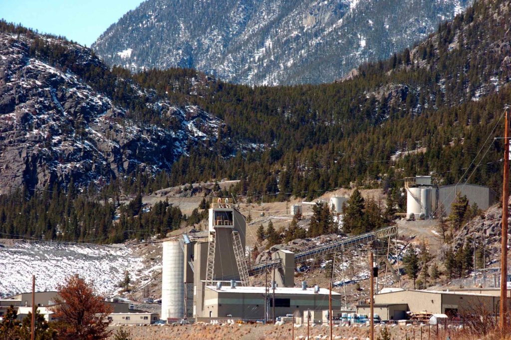 The Stillwater Mining Company, the only platinum and palladium mine in the United States, near Nye, Montana. (AP Photo, Matt Brown)